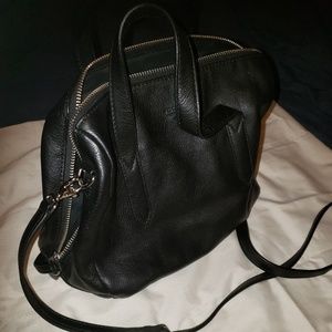 Black Fossil Sydney Satchel